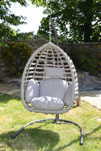 Load image into Gallery viewer, Manus Sofa Garden/ Patio Set 3+1+1+ Table (Grey Colour Cushion)