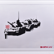 Load image into Gallery viewer, David Hudson (British) after Banksy contemporary framed artwork x 3