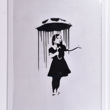 Load image into Gallery viewer, David Hudson (British) after Banksy contemporary framed artwork x 3