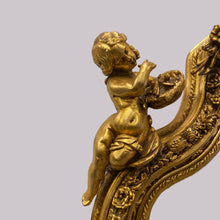 Load image into Gallery viewer, Large 19th Century Antique Gilded Mirror.