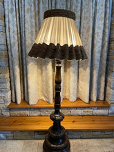 Load image into Gallery viewer, Carved Mahogany Standard Lamp