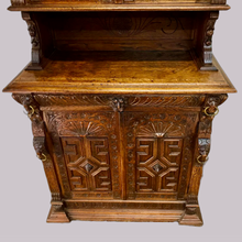 Load image into Gallery viewer, Gothic Style Antique Glazed Cabinet