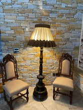 Load image into Gallery viewer, Carved Mahogany Standard Lamp
