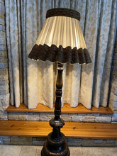 Load image into Gallery viewer, Carved Mahogany Standard Lamp