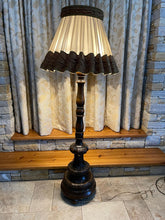 Load image into Gallery viewer, Carved Mahogany Standard Lamp