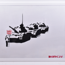 Load image into Gallery viewer, David Hudson (British) after Banksy contemporary framed artwork x 3
