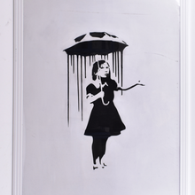 Load image into Gallery viewer, David Hudson (British) after Banksy contemporary framed artwork x 3
