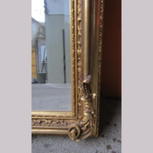 Load image into Gallery viewer, Gilded Over Mantle Mirror
