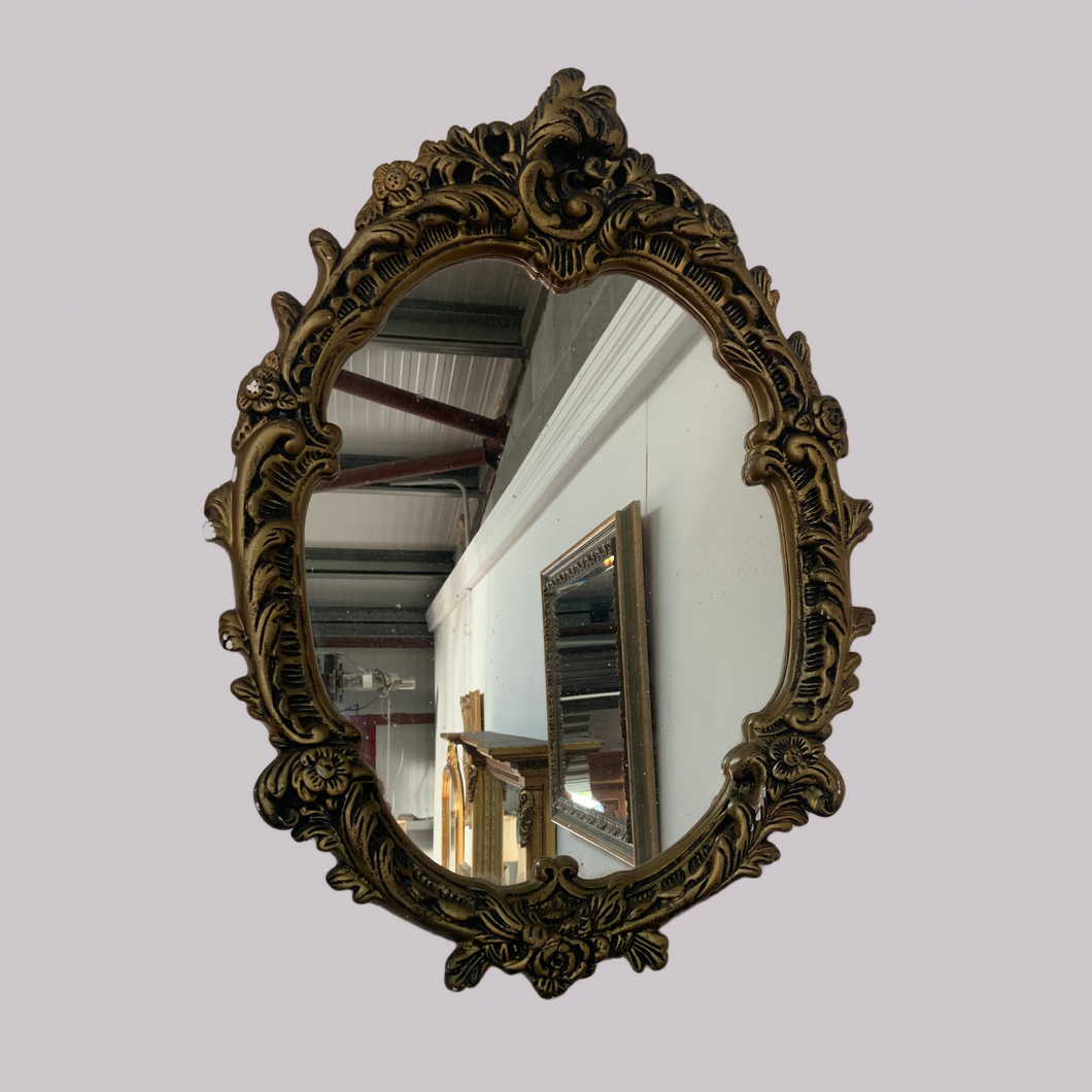 Oval Gilt Mirror