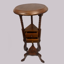 Load image into Gallery viewer, Mahogany Wash Basin and Jug Stand
