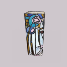 Load image into Gallery viewer, Art Nouveau Style Leaded glass  Candle Holders
