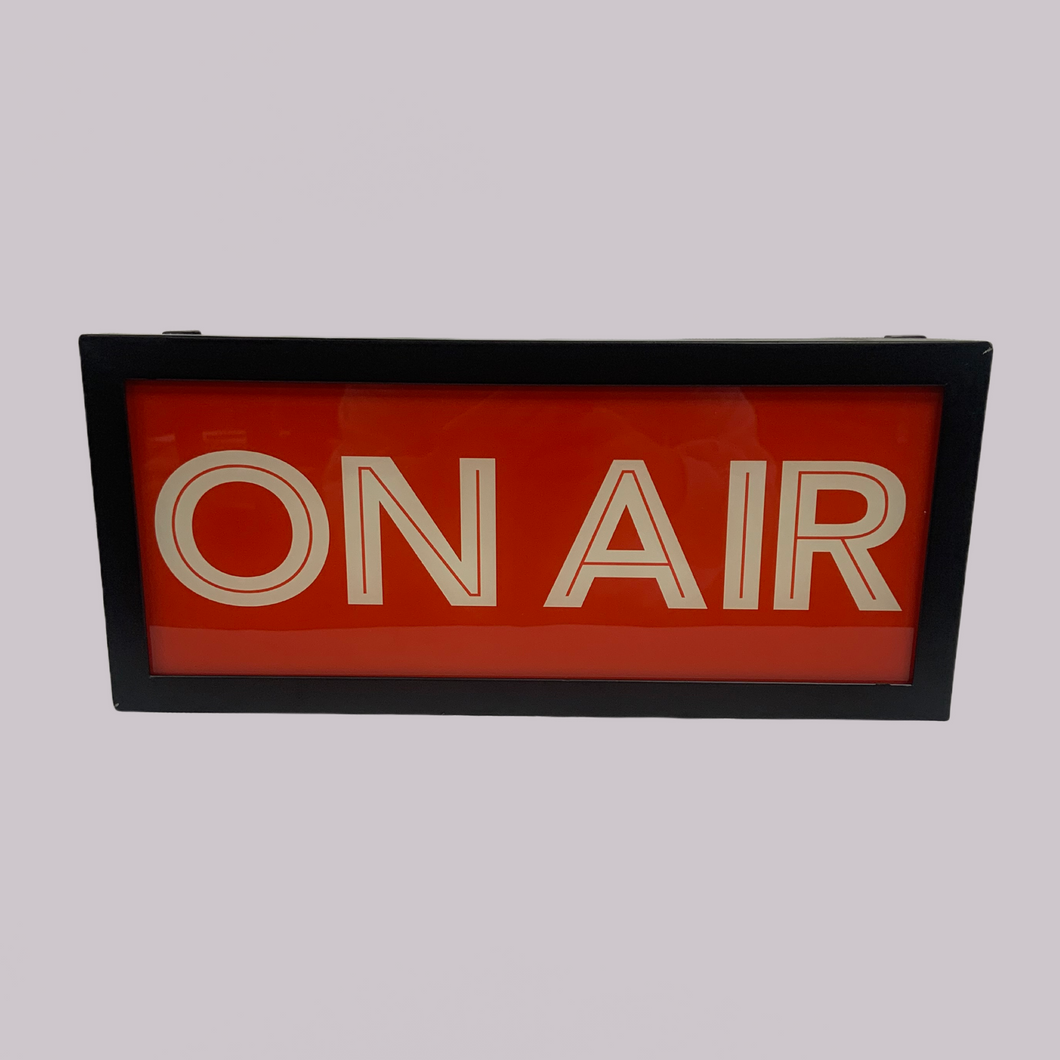 On Air Light Up Box Sign