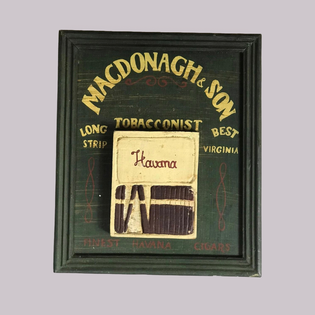 Macdonagh and Son Advertising Sign