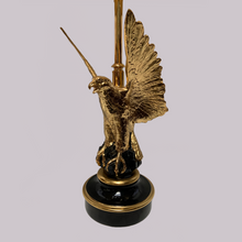 Load image into Gallery viewer, Brass Eagle Lamp
