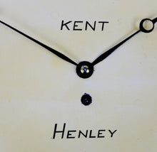 Load image into Gallery viewer, Mahogany 19th Century Kent, Henley  Drop Dial Clock
