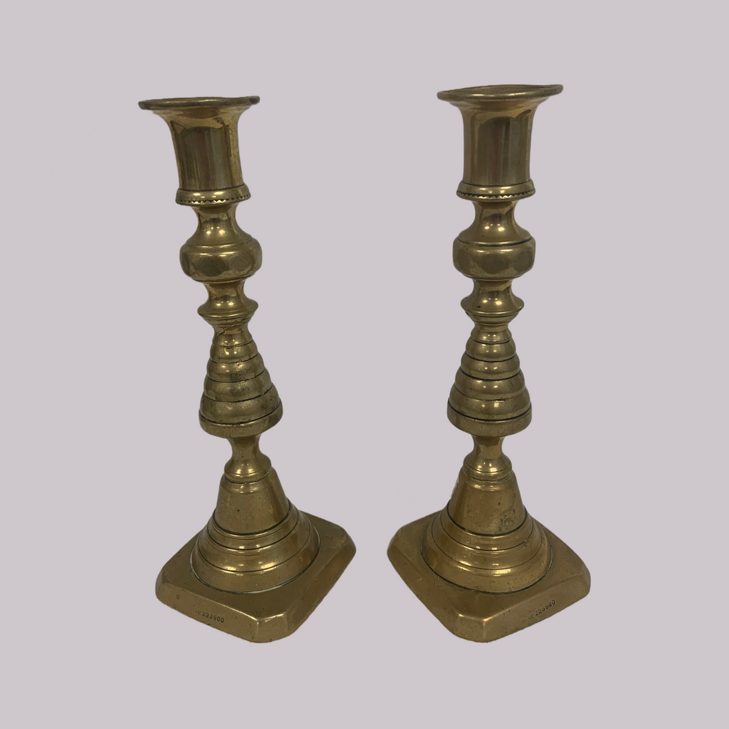 Pair of Brass Candle Sticks #4