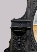 Load image into Gallery viewer, Cast Iron Overmantel Mirror
