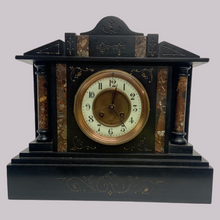 Load image into Gallery viewer, Slate Mantle Clock
