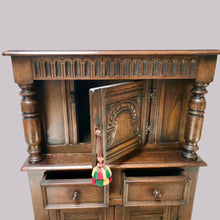 Load image into Gallery viewer, Carved Oak Court Cupboard
