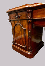 Load image into Gallery viewer, Victorian Mahogany Pedestal Sideboard
