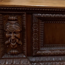 Load image into Gallery viewer, Carved Oak Sideboard
