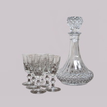 Load image into Gallery viewer, Sherry Decanter and Glasses
