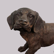 Load image into Gallery viewer, Heavy Metal Dog Statue
