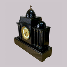 Load image into Gallery viewer, Antique Slate Eight Day Clock
