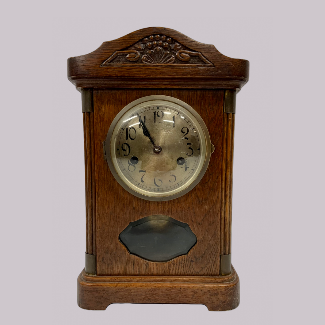 Victorian Mahogany Cased Mantle Clock