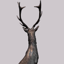 Load image into Gallery viewer, Moigniez pair of Bronze Stags
