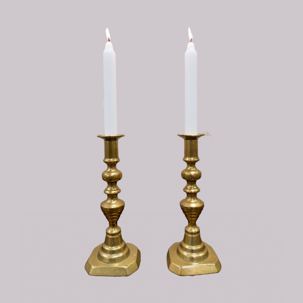 Pair of Brass Candlesticks #5