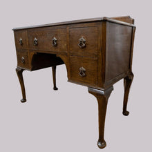 Load image into Gallery viewer, Oak Lowboy / Writing Table
