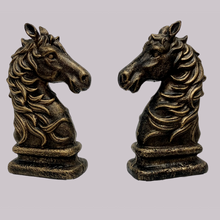 Load image into Gallery viewer, Cast Iron Horse Heads Pair
