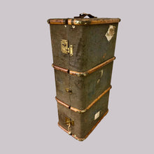 Load image into Gallery viewer, Vintage English Rexene Travel Trunk
