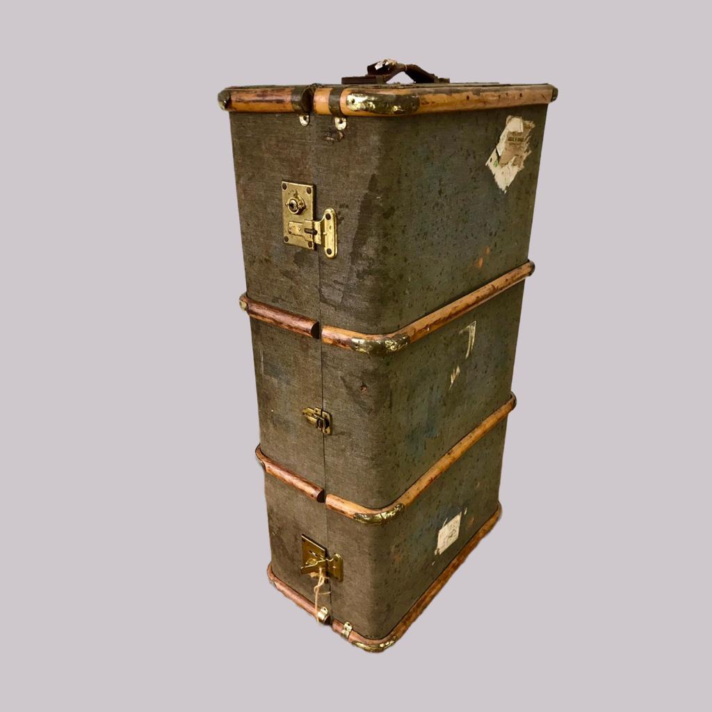 Vintage English Rexene Travel Trunk