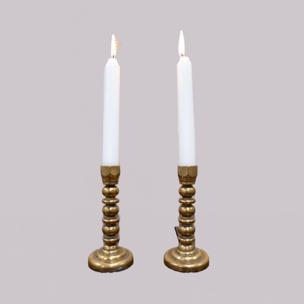 Pair of Brass Candle Sticks #2